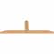 Ekena Millwork Portland Smooth Timber Gable Bracket, Western Red Cedar, 84"W x 28"H x 3 1/2"D x 5 1/2"F, 8/12 Pitch GBW084X28X0406POR00SWR - alternate 3